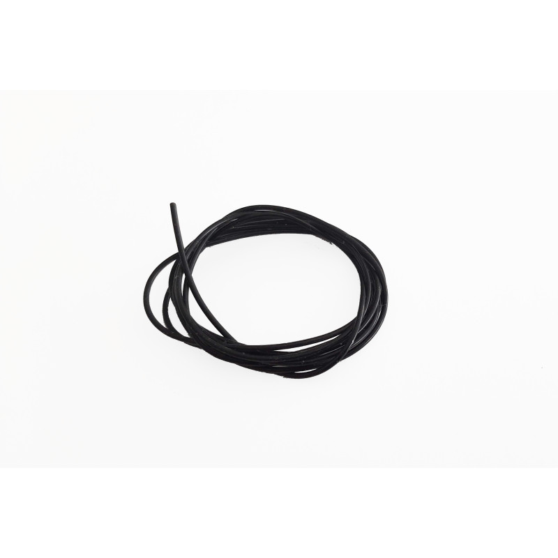 Black silicone tube ID 0,5 - OD 1.0