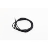 Black silicone tube ID 0,5 - OD 1.0