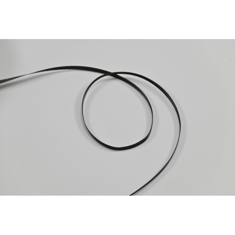 tessuto nero per cinture di sicurezza 3mm