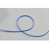 Blue fabric for seat belts 3mm