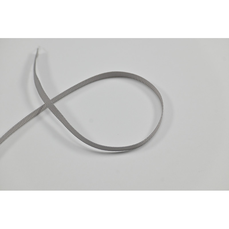 tessuto grigio per cinture di sicurezza 6mm