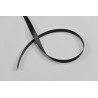 Black fabric for seat belts 6mm