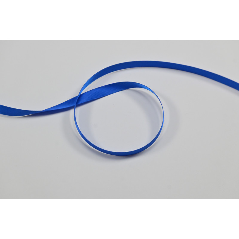 Blue fabric for seat belts 9mm