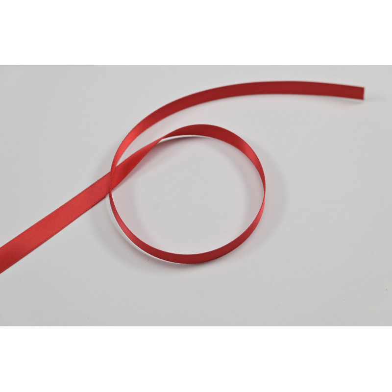 tessuto rosso scuro per cinture di sicurezza 9mm