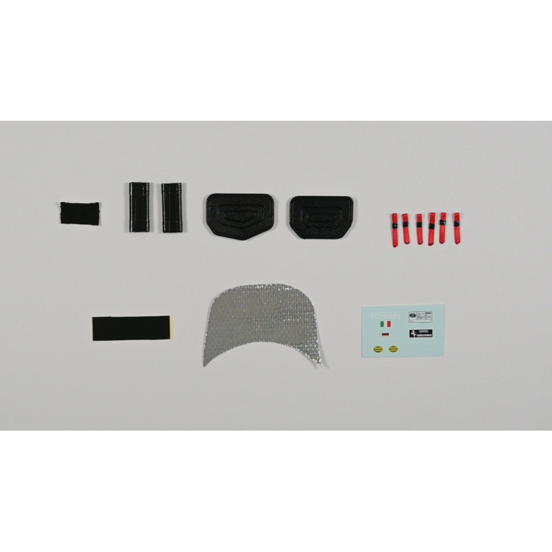 Ferrari F1-2000 1/8 Cockpit Detail Kit