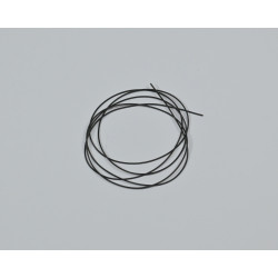 Black silicone tube ID 0.3 - OD 0,8
