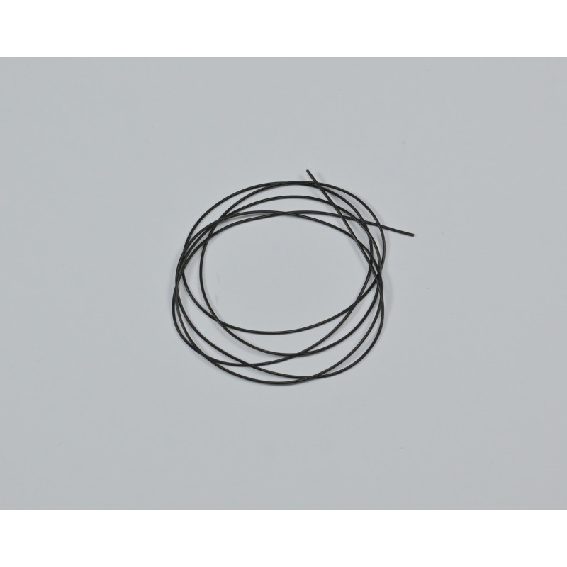 Tubo silicone nero ID 0,3 - OD 0,8