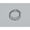 Black silicone tube ID 0.3 - OD 0,8