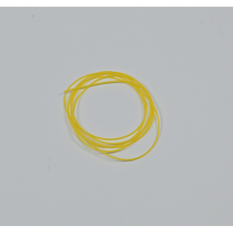 Yellow silicone tube ID 0.5 - OD 1.0