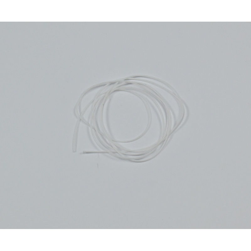 White silicone tube ID 0.5 - OD 1.0
