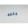 Cavalletti da officina in scala 1/8 – Set da 4 pezzi