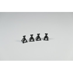 Cavalletti da officina in scala 1/8 – Set da 4 pezzi