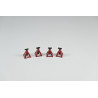 Cavalletti da officina in scala 1/8 – Set da 4 pezzi