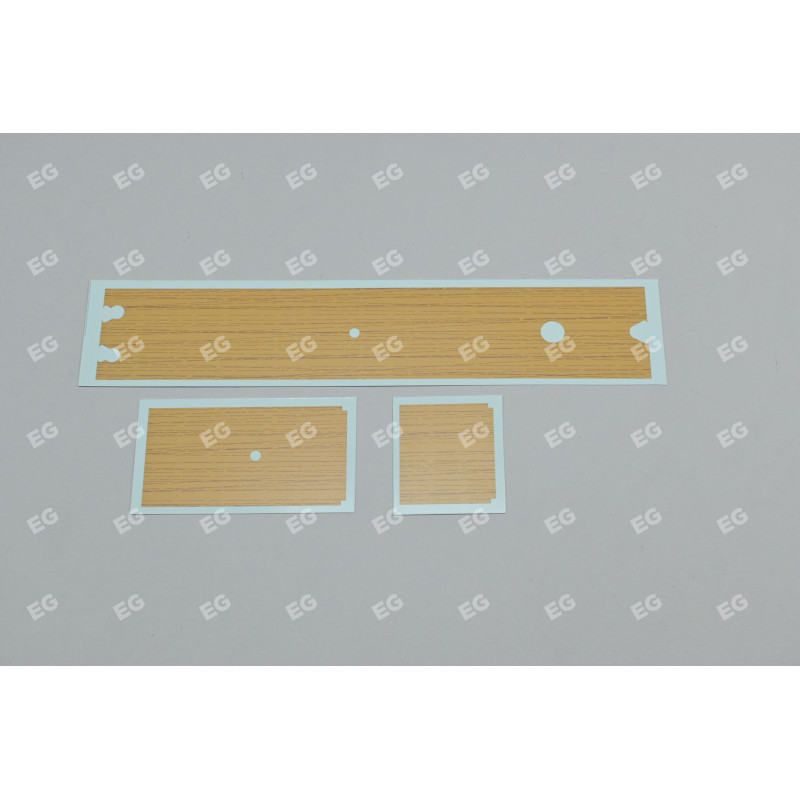 WOOD EFFECT DECAL KIT – FERRARI F1-2000 SCALE 1/8
