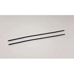 Corrugated black tube